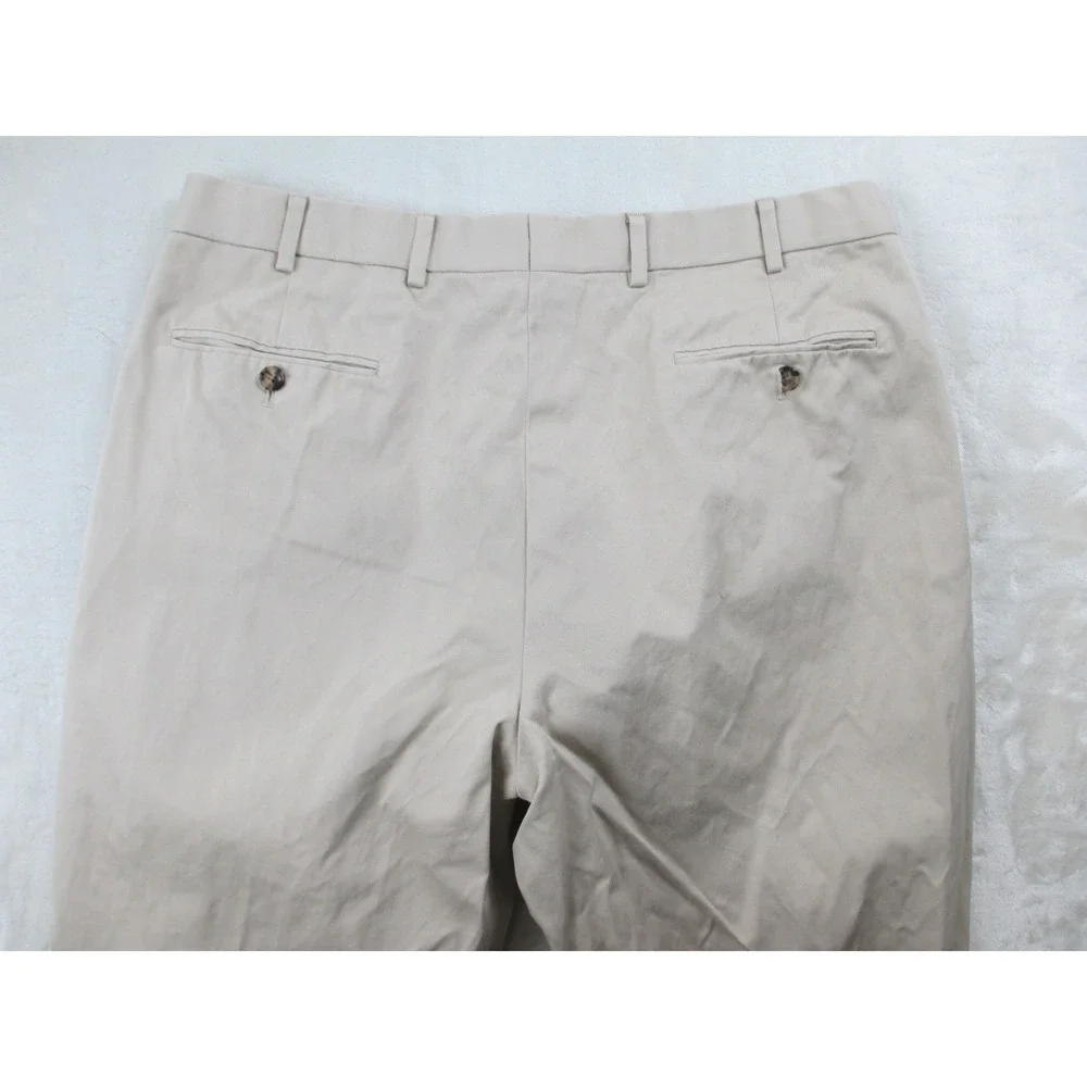 Brooks Brothers Pants Mens 38 Brown Chino Madison Preppy Golf‎ Golfer 38X32*